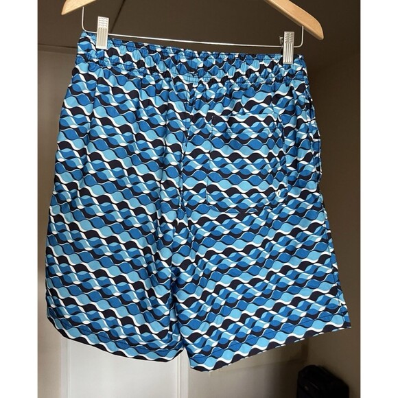 Speedo Men's Blue Printed Swim Trunks Size Small Quick-Dry Beach Shorts - Picture 6 of 11
